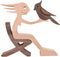 Parrot Decor Woman and Parrot Statue Bird Figurines Home Decor