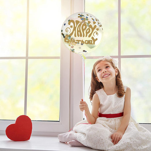 25 Pieces Bobo Balloon Sticks 16 Inch Clear Transparent Balloon Sticks with Cups Clear Balloon Holder for Bubble Transparent Balloons Birthday Party Christmas Wedding Anniversary Indoor and Outdoor