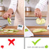 GProMe Mandoline Slicer Vegetable Mandolin, Fruit zucchini Slicer, French Fry Cutter, Food Waffle,Julienne Grater Sharp Stainless Steel Blades