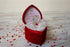 Glass Bear in Love Heart Shaped Box for a Much Loved Mum Thank You Mum