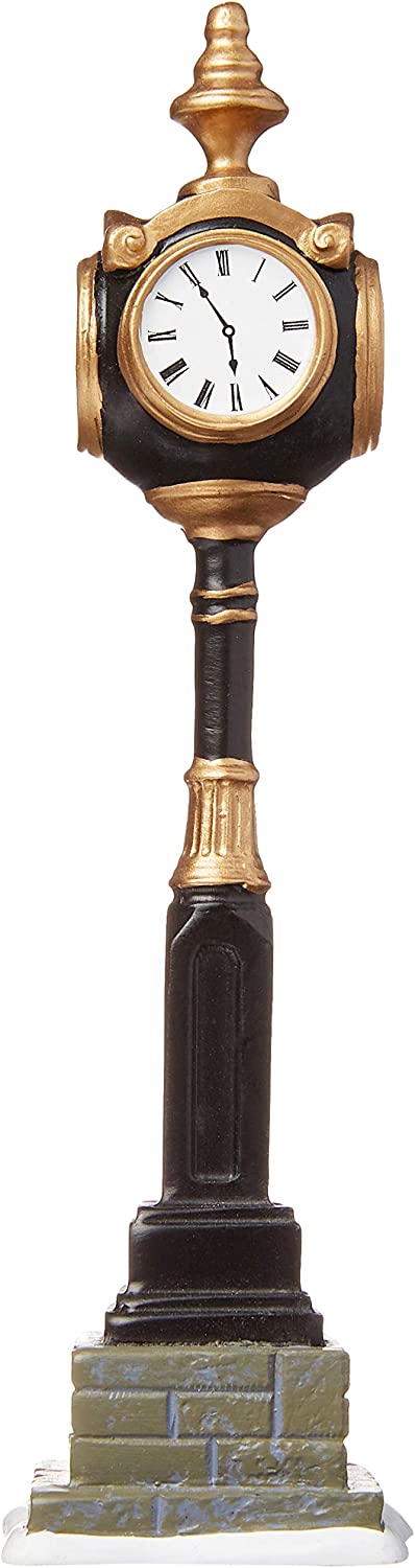 Department 56 Accessories for Villages Uptown Clock Accessory Figurine, 5.55 inch