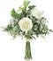 2 Pack Fake Plants Eucalyptus Leaves Pink Babys Breath/Gypsophila Artificial Flower Arrangements Ins Style Bouquet Wedding Home Decoration