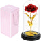 Roses Gift for Her, Birthday Gifts for Women Mom,, Rainbow Rose in Glass Dome with LED Light, Unique Love Gifts for Mom,Wife, Gift for Mothers Day,Valentines Gifts for Girlfriend