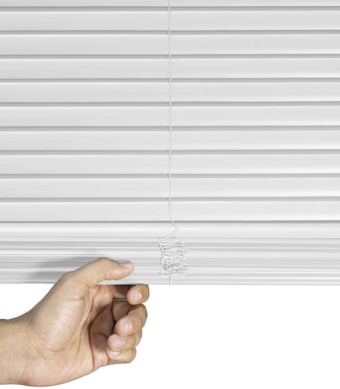 CHICOLOGY Blinds for Windows , Mini Blinds , Window Blinds , Door Blinds , Blinds & Shades , Camper Blinds , Mini Blinds for Windows , Horizontal Window Blinds , Gloss White , 32"W X 48"H