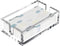 Clear Acrylic Guest Towel Napkin Holder, Paper Hand Towel Holder for Bathroom and Guest Room, 9"x5.5"x2.5"