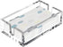 Clear Acrylic Guest Towel Napkin Holder, Paper Hand Towel Holder for Bathroom and Guest Room, 9"x5.5"x2.5"