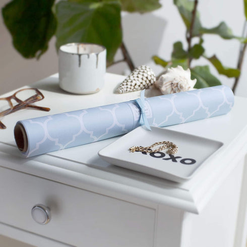 Merriton Scented Drawer Liners, Fresh Scent Paper Liners for Cabinet Drawers, Dresser Shelf, Linen Closet, Perfect for Kitchen, Bathroom, Vanity (6 Sheets) (English Lavender)