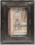4x6 Weathered Black Wood Picture Frame