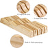 RedCall Kitchen Knife Holder for Drawer Solid Wood Universal Knife Block Without Knives,home & chef Knife Drawer Organizer Insert,Premium Under Cabinet Knife Storage (9 knife holder)