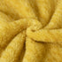 SOCHOW Sherpa Fleece Throw Blanket, All Seasons Lightweight Fuzzy Warm Super Soft Plush Blanket for Bed, Sofa and Couch, 50 x 60 inches, Mustard Yellow
