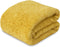 SOCHOW Sherpa Fleece Throw Blanket, All Seasons Lightweight Fuzzy Warm Super Soft Plush Blanket for Bed, Sofa and Couch, 50 x 60 inches, Mustard Yellow