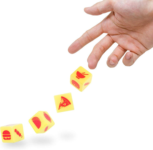 Gift Republic Take Out Dice, Medium, YELLOW