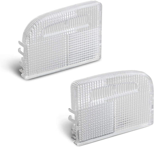 HERCOO Interior Dome Light Cover Roof Map Light Lens 34401-SDA-A21 34402-SDA-A21 Right Left Side Compatible with Honda Accord Hybrid Civic Element Odyssey Pilot Ridgeline with Sunroof Only