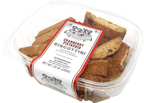 Biscotti Brothers Bakery Cranberry Pistachio Biscottini, 10 Ounce