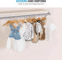 High-Grade Wooden Childrens/Kids Hangers (10 Pack) Smooth & Durable Wood Baby Hangers / Nursery Hangers - 12.5 Inch - Space Saving, 360° Hook & Cut Notches- Great Toddler Hanger For Dress Skirts Pants