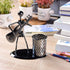 andy cool Pencil Holder Novelty Iron Crafts with Musician Artist Pattern Pen Holder Desk Organizers (Electric Guitar) Durable and Practical