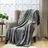 Bedsure Fleece Blanket Twin Size 350GSM - Soft Blankets for Bed All Season,60x80 Inches Grey