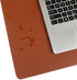 Desk Pad Blotter,Wolaile 36x17 inch Large Leather Mouse Pad,Waterproof Non-Slip Writing Desktop Protector Mat,Office Desk Accessory Decor,Brown