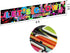Glow Neon Birthday Party Decorations Supplies, Lets Glow & Happy Birthday Banner Yard Sign Supplies, Glow Theme Party Decor Photo Booth Props for Indoor Outdoor