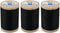 COATS & CLARK Dual Duty XP Heavy Thread, 125-Yard, Black (3 Spools, Black)