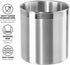 Oggi Steel Holder Utensil Crock, Jumbo, Stainless Steel - 7"