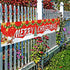 Ushinemi Merry Christmas Banner Xmas Party Decorations for Outdoor Outside Yard Decor Sign, 9.8X1.6 Feet