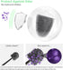 Waretray Toilet Cleaning Brush and Holder Set, Flexer Bowl Under-Rim Brush Head with Silicone Bristles, Ventilated Quick-Drying Wall-Mounted Base