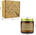 YFYTRE 4 Pack Scented Candle Set Soy Wax Candles, Aromatherapy Candles for Home Decoration, Jar Candles Gift for Women with Amber Glass Jars and Kraft Wrapping