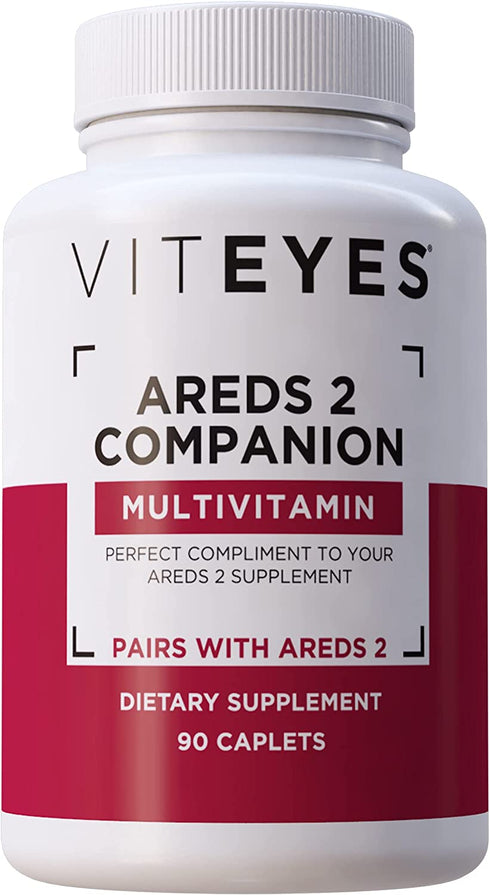 Viteyes Classic AREDS 2 Companion Multivitamin Supplement, Comprehensive Multivitamin Formula for AREDS 2 Users, 90 Capsules