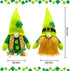 St Patricks Day Gnome Plush Elf Decorations Handmade Faceless Gnome for St Patricks Day Decorations Home Table Decor Ornament Green Irish Faceless Gnome for St Patricks Day Gifts