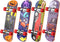 TIME4DEALS 4 PCS Finger Toys Professional Finger Boards Mini Skateboard Fingerboards for Creative Fingertips Movement, Skateboard Educational Toys Party Favors Novelty Toys for Kids Boys Girls Gifts