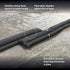 Quick Dam QD65-1 Water-Activated Flood Barrier-5 Feet-1/Pack, 5-ft, Black