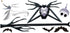 RoomMates RMK3765GM The Nightmare Before Christmas Jack Peel and Stick Giant Wall Decals