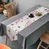 Japanese Sakura Cherry Blossom Table Runner 13x70 Inch Pink Floral Butterfly Table Runners Dresser Scarves for Kitchen Coffee Table Dresser Holiday Party Wedding Farmhouse Table Decor