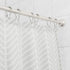 Amazon Basics Tension Curtain Rod, Adjustable 36-62" Width - Nickel, Bell Finial