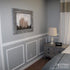 Ekena Millwork PNL20X24AS-02 20"W x 24"H x 1/2"P Ashford Molded Scalloped Wainscot Wall Panel