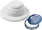 Imperius Set of 96 Felt Plate Dividers Protectors - Thick and Premium Soft - Dinner Plate Dividers 24-10", 48-6", 24-4.8"-White