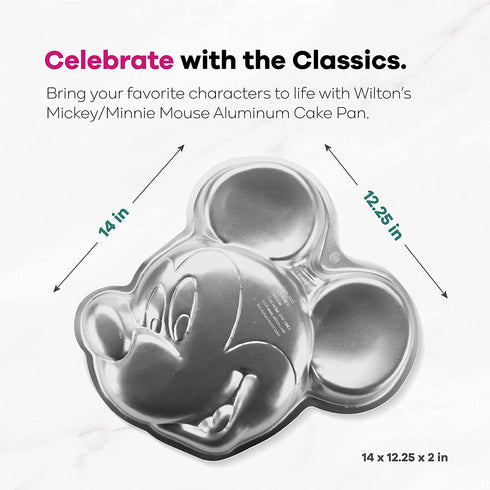 Wilton Disney Mickey Mouse Clubhouse Aluminum Birthday Cake Pan