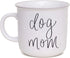 Sweet Water Decor Dog Mom Coffee Mug | Cute 16oz Ceramic Campfire Style Coffee Cup Microwave & Dishwasher Safe | Large Mug For Dog Moms, Pet Owners, Puppy Lovers, and Dog Adoption
