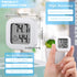 6 Pieces Humidity Gauge Humidity Meter Indoor Outdoor Thermometer Hight Accurate Temperature and Humidity Monitor with LCD Display Fahrenheit Degrees Fahrenheit for Home, Greenhouse, Cellar, Office