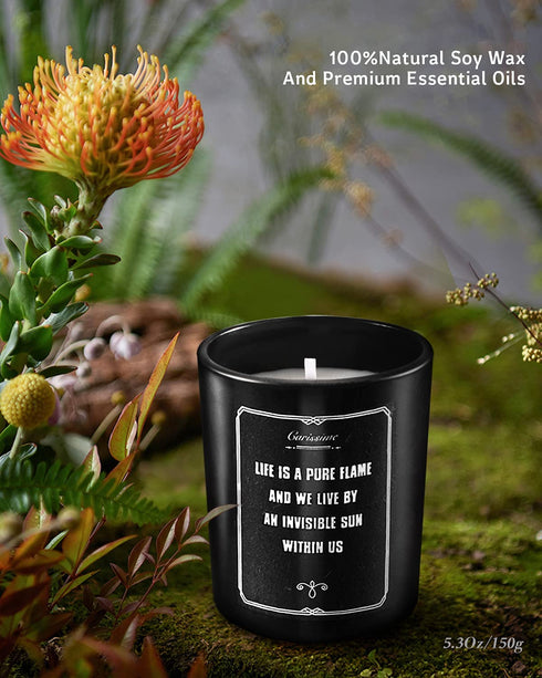 Birthday Gifts for Men Boyfriend Brother Dad Him, Scented Candle and Reed Diffuser Gift Set for Men, Relaxation Gifts for Him Husband Boyfriend, Housewarming Gift, Candles for Home Scented Mens Gifts