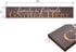 Patton Wall D©cor Family and Friends Gather Here Wood Wall Art Decorative Sign, 6" x 36", Brown