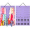 AROUY Headband Holder - Organizer Storage Newborn Baby Girl Headbands, Bows, Scrunchie and Hair Accessories for Display (Light Purple)