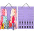 AROUY Headband Holder - Organizer Storage Newborn Baby Girl Headbands, Bows, Scrunchie and Hair Accessories for Display (Light Purple)