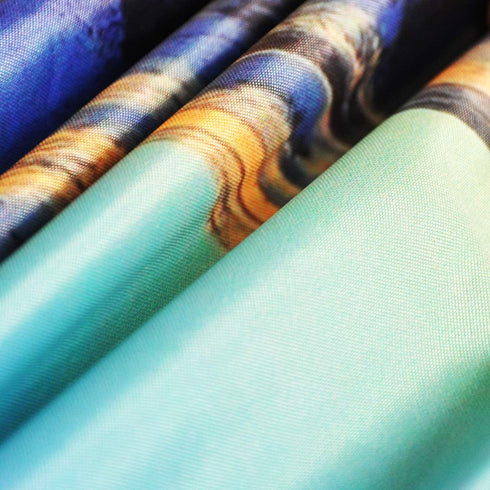 HVEST Marine Life Wall Tapestry Dolphin Shark Turtle and Fish Under Blue Sea Wall Hanging Ocean Tapestries for Kids Bedroom Living Room Dorm Wall Decor Birthday Party Background,80Wx60H inches