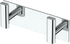 Gatco Elevate All Modern D©cor Rectangle Double Hook, Chrome