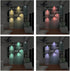 DRIMLITE Puck Lights with Remote 6 Pack, Battery Operated Mini LED Stick On Lights Wireless, Dimmable Under Cabinet Lighting with Timing Function, Color Changeable Closet Lighting for Kitchen Bedroom