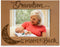 KATE POSH Grandson I Love You to The Moon and Back Engraved Wood Picture Frame, Grandma Grandpa Gifts, Christmas, Birthday, Mother's Day, Father's Day (4x6 Horizontal)
