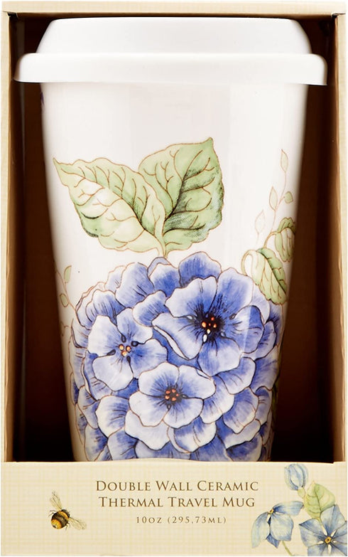 Lenox 846844 Butterfly Meadow Blue Thermal Travel Mug