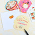 Giiffu Valentines Day Cards For Kids, 40 Valentine Scratch and Sniff Cards +40 Cute Stickers + 40 Gift Envelopes, for Class Events, School Valentines Parties, Gift Exchanges, 10 Patterns & Scents